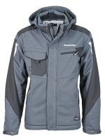 Softshell Jacke Craftsmen Grau